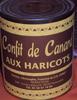 Confit de canard aux haricots