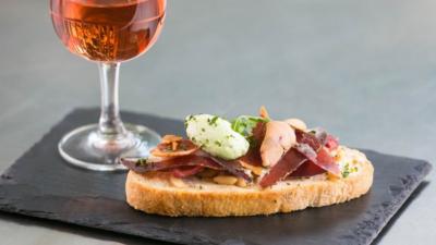 tartine de salade landaise