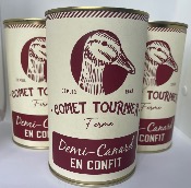 Demi canard en confit